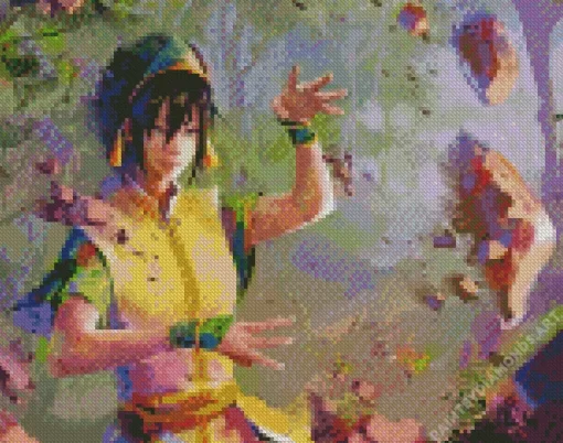 Toph Beifong Diamond Painting