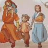 Aang And Katara Family Diamond Painting