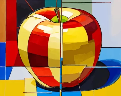 Abstract Apple Diamond Painting