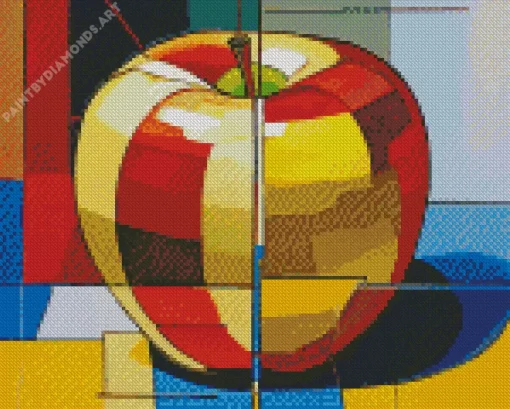 Abstract Apple Diamond Painting