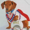 Aesthetic Evel Knievel Dog Diamond Painting