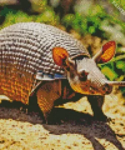 Armadillo Animal Diamond Painting