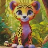 Baby Cheetah Diamond Painting