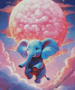 Baby Elephant Diamond Painting