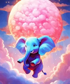 Baby Elephant Diamond Painting