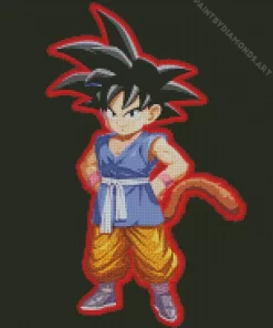 Baby Goku Diamond Painting