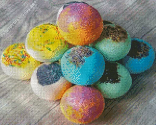 Bath Bombs Diamond Painting