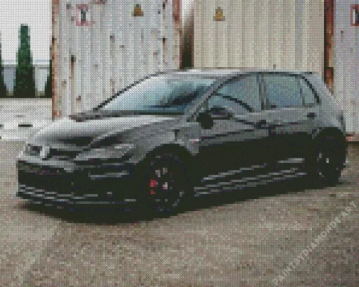 Black VW Golf GTI Diamond Painting