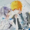 Bleach Anime Ichigo And Rukia Wedding Diamond Painting