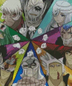 Bleach Arrancar Numbers Diamond Painting