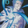 Bleach Grimmjow Number 6 Diamond Painting