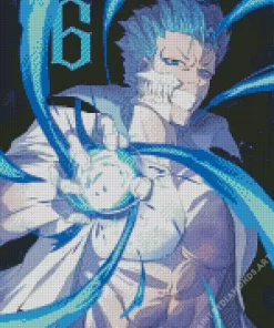 Bleach Grimmjow Number 6 Diamond Painting