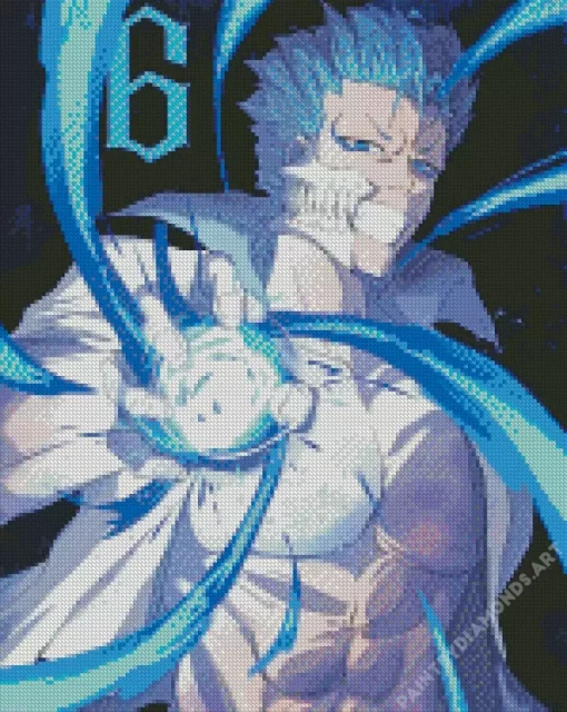 Bleach Grimmjow Number 6 Diamond Painting