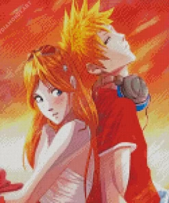 Bleach Ichigo Girlfriend Diamond Painting