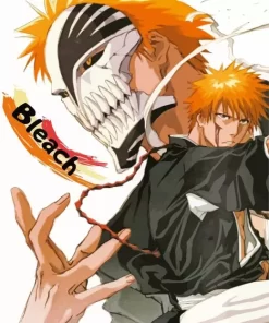 Bleach Ichigo Half Hollow Art Diamond Painting