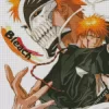 Bleach Ichigo Half Hollow Art Diamond Painting