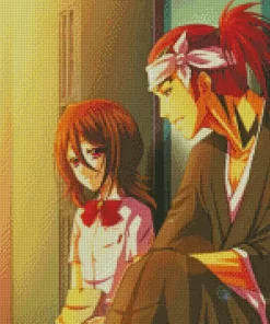 Bleach Rukia And Her Husband Diamond Painting