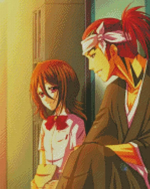 Bleach Rukia And Her Husband Diamond Painting