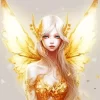 Blond Fairy Diamond Painting