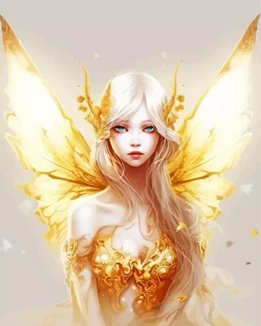 Blond Fairy Diamond Painting