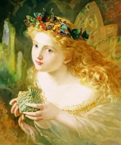 Blond Fairy Art Diamond Painting