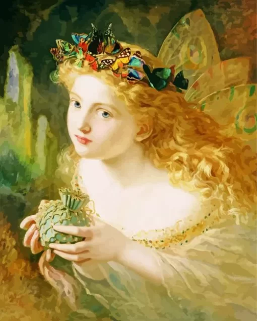 Blond Fairy Art Diamond Painting