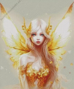 Blond Fairy Diamond Painting