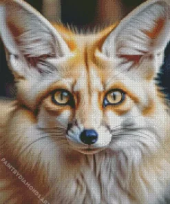 Blond Fox Diamond Painting