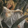 Blonde Angel Woman Diamond Painting