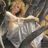 Blonde Angel Woman Diamond Painting