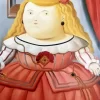 Blonde Fat Girl Art Diamond Painting