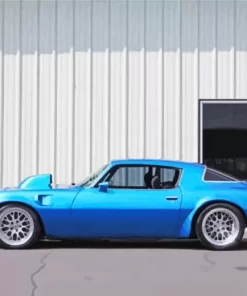 Blue 1978 Trans Am Diamond Painting