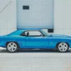 Blue 69 Camaro SS Diamond Painting