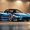 Blue Acura Nsx Diamond Painting