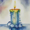 Candle Art Diamond Painting