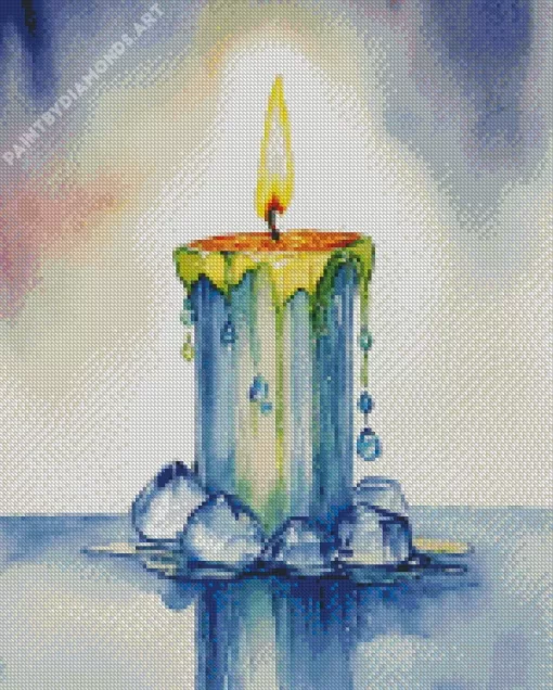 Candle Art Diamond Painting