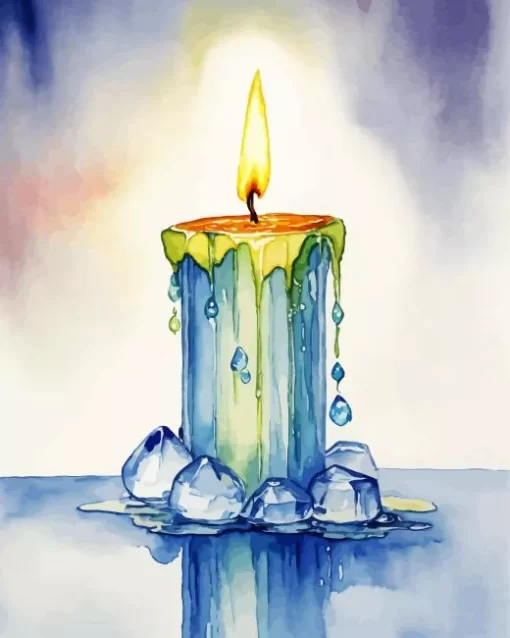 Candle Art Diamond Painting