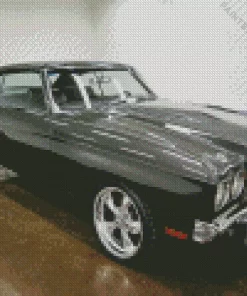 Classic 1970 Grey Chevelle Diamond Painting