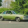 Classic Green Malibu Car Diamond Painting