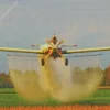 Crop Duster Airplane Diamond Painting