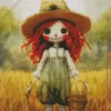 Cute Fairy Scarecrow Diamond Painting