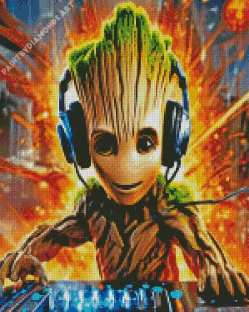 Dj Groot Diamond Painting