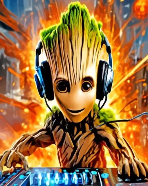 Dj Groot Diamond Painting