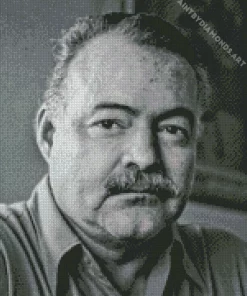 Ernest Hemingway Diamond Painting