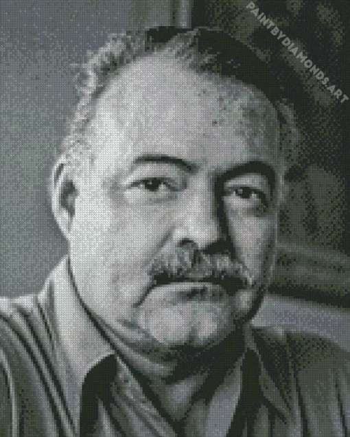 Ernest Hemingway Diamond Painting