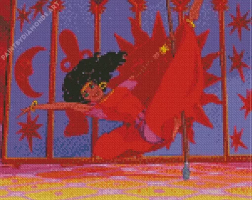 Esmeralda Dancing Diamond Painting