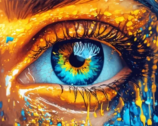 Eye Art Diamond Painting