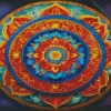 Flower Mandala Art Diamond Painting