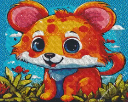 Fox Nursery Style Diamond Painting