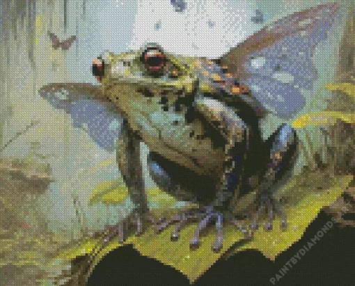 Frog With Wings Diamond Painting